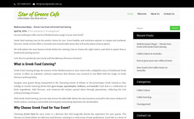 starofgreececafe.com.au screenshot