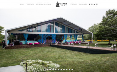 starrtent.com screenshot
