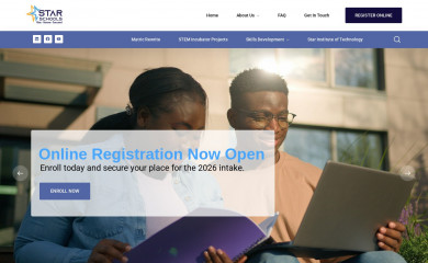 starschools.co.za screenshot