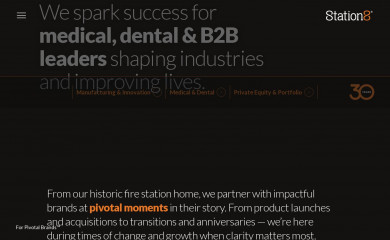 http://station8branding.com/ screenshot