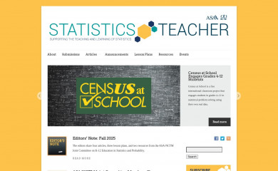 statisticsteacher.org screenshot