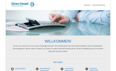 stb-harpel.de screenshot