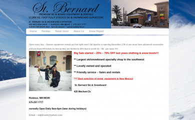 stbernardski.com screenshot