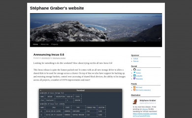 stgraber.org screenshot