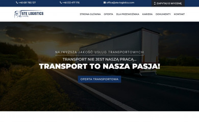ste-logistics.com screenshot