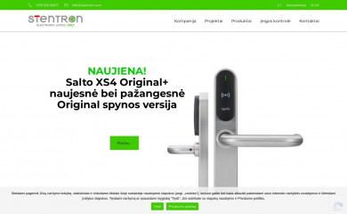 stentron.lt screenshot