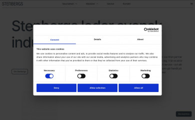 stenbergs.se screenshot