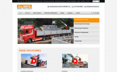 stenen-transport.nl screenshot