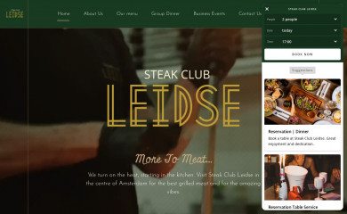 steakclubleidse.com screenshot