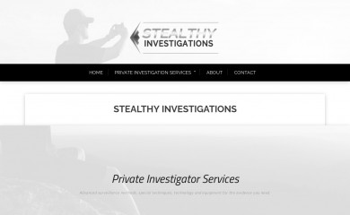stealthyinvestigations.com.au screenshot