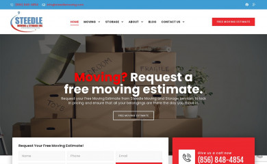 steedlemoving.com screenshot