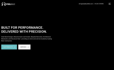 steelbuildltd.com screenshot