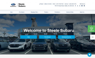 steelesubaru.ca screenshot