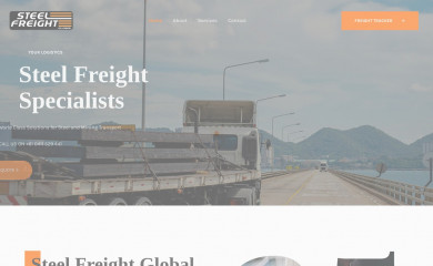 steelfreightglobal.com screenshot