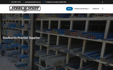 steelnstuff.com.au screenshot