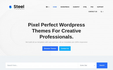 steelthemes.com screenshot