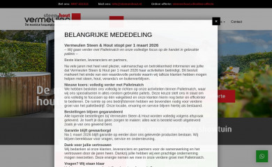 steenenhout.nl screenshot