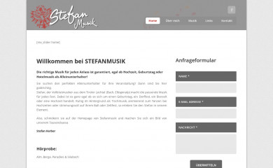 stefanmusik.at screenshot