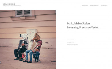 stefanhemming.de screenshot