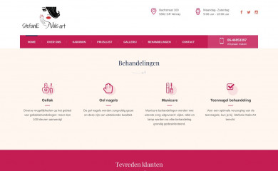 stefanienailsart.nl screenshot