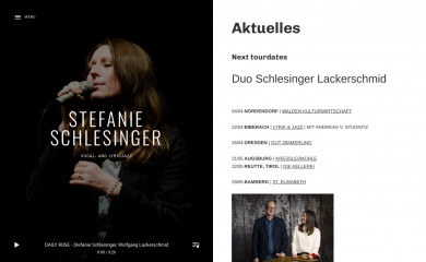 stefanieschlesinger.de screenshot