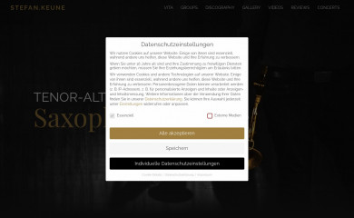 stefankeune.com screenshot