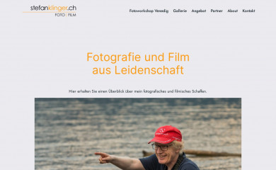 stefanklinger.ch screenshot