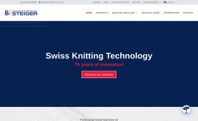steiger-textil.ch screenshot