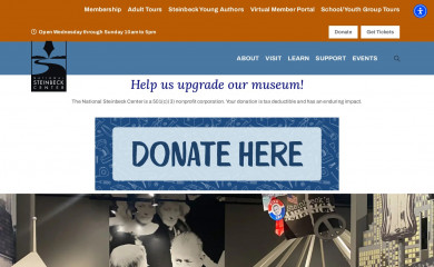steinbeck.org screenshot