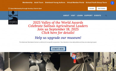 steinbeck.org screenshot
