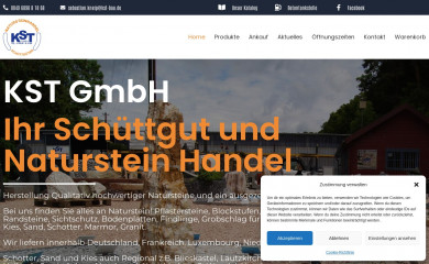 steine-saar.de screenshot