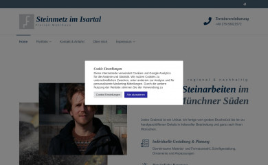 steinmetz-im-isartal.de screenshot