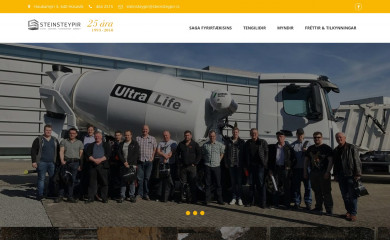 steinsteypir.is screenshot