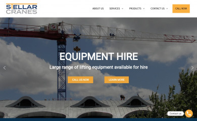 stellarcranes.com.au screenshot