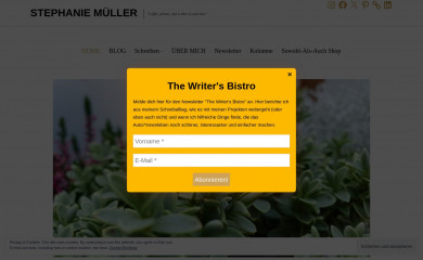 stephaniemueller.net screenshot