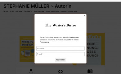 stephaniemueller.net screenshot