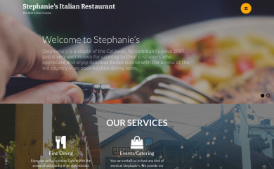 stephanies-restaurant.com screenshot