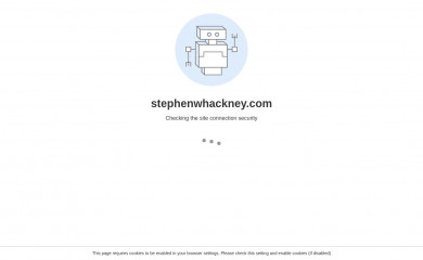 stephenwhackney.com screenshot