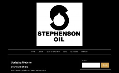 stephensonoil.com screenshot
