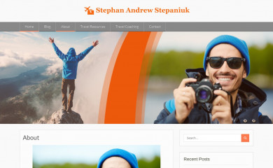 stephenstepaniukadventures.com screenshot