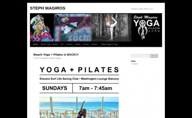 stephmagiros.com.au screenshot