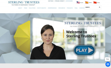 sterlingtrustees.com screenshot