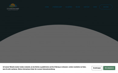 sternencamp.com screenshot