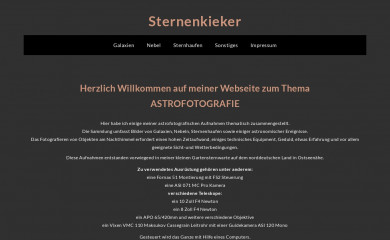 sternenkieker.de screenshot