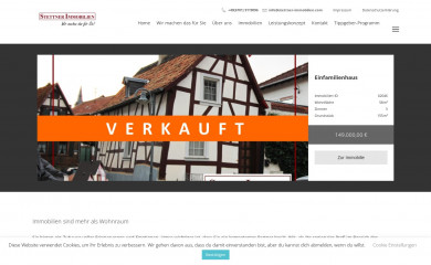 stettner-immobilien.com screenshot