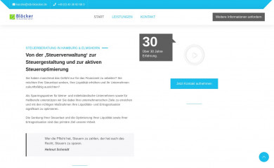 steuerberater-blöcker.de screenshot