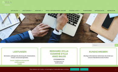 steuerberater-dylla.net screenshot
