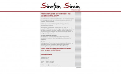 steuerberaterstein.de screenshot