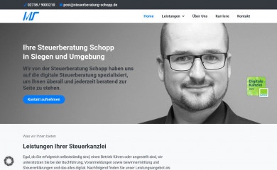 steuerberatung-schopp.de screenshot