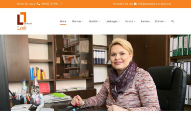 steuerkanzlei-lenk.com screenshot